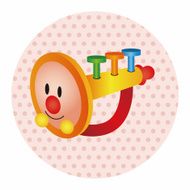 baby toy trumpet theme elements N5