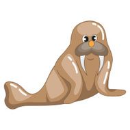 Grumpy Brown Walrus