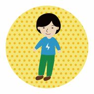family boy character theme elements N85