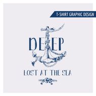 Nautical Anchor Graphic Design - for t-shirt fashion prints
