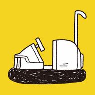 Bumper car doodle N17
