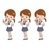 girl pose N59