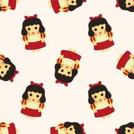 fairytale princess seamless pattern N5