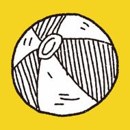 Doodle Beach Ball N19