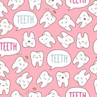 Seamless teeth pattern N2