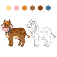 Coloring book (cow) N2