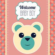 Welcome Baby Boy Card