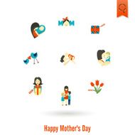 Happy Mothers Day Icons N471