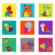 alphabet animals from A to I N2