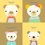 The bear family