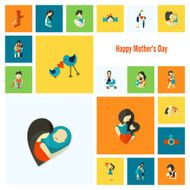 Happy Mothers Day Icons N484