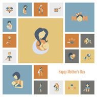 Happy Mothers Day Icons N494