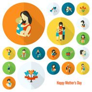 Happy Mothers Day Icons N496