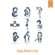 Happy Mothers Day Icons N498