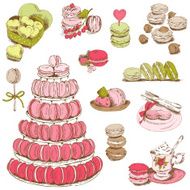 Macaroons and Dessert Collection