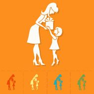 Happy Mothers Day Icon N95