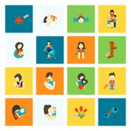 Happy Mothers Day Icons N502