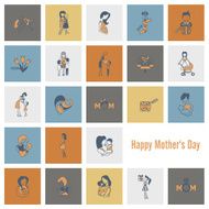 Happy Mothers Day Icons N506