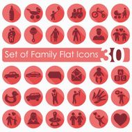 Set of family icons N13