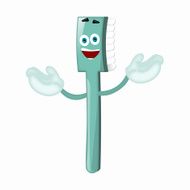 Funny toothbrush tooth brush dentist children cartoon N6