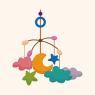 baby hanging theme elements N30