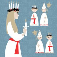 Saint Lucia Swedish Christmas tradition St Lucia&rsquo;s Day Scandinavian Christmas N2