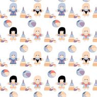 Toy&rsquo;s seamless pattern N2