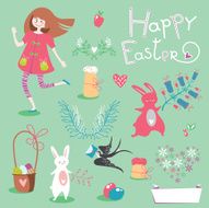 Easter childish set