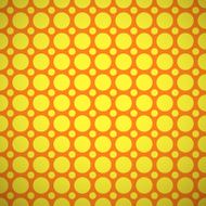 Baby different vector seamless pattern Orange and yellow colors N4