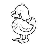 Coloring book (duck) N3