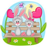 Lovers Rabbits N10
