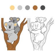 Coloring book (koala)