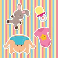 Baby design vector illustration N26