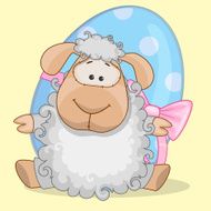 Sheep with egg N2