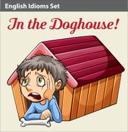 Boy in the doghouse