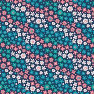 Seamless pattern with cute flowers N6