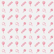 doodle pattern Seamless background N6