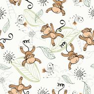 doodle seamless pattern N2