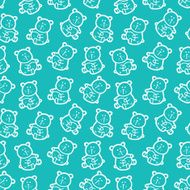 baby bears toys pattern N3