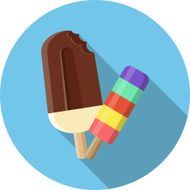 Ice Cream Vector Flat Icon