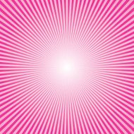 Pink sun ray