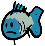 Small Fish in blue