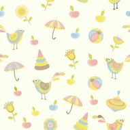 Seamless baby background N65