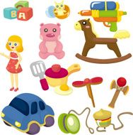 cartoon toy icon