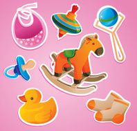 baby&#039;s toys collection