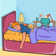 sleeping boy N8