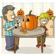 Carving the Pumpkin