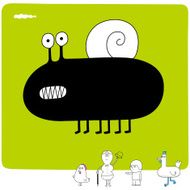 With snail and I character curiosities