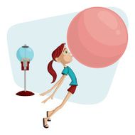 Bubble Gum Girl