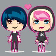 Teen Emo Couple